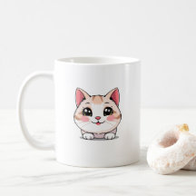 Caneca de Animal Fofo Kawaii