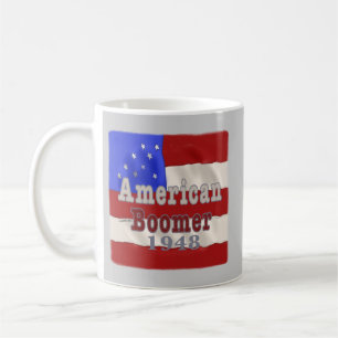 Café Caneca de aniversariante de 1948 Baby Boomer