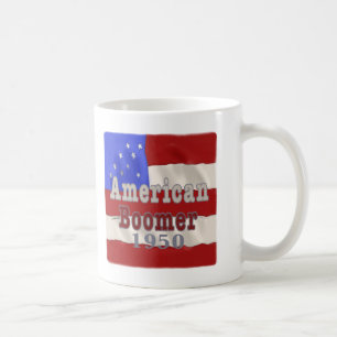 Café Caneca de Aniversariante de 1950 Baby Boomer
