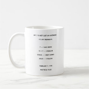 Café Caneca de Aniversário