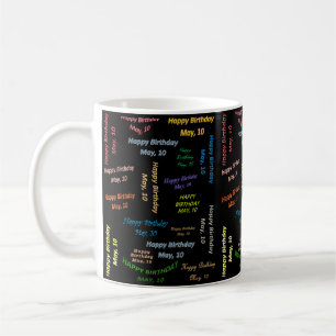 Café Caneca de Aniversário, 10 de Maio
