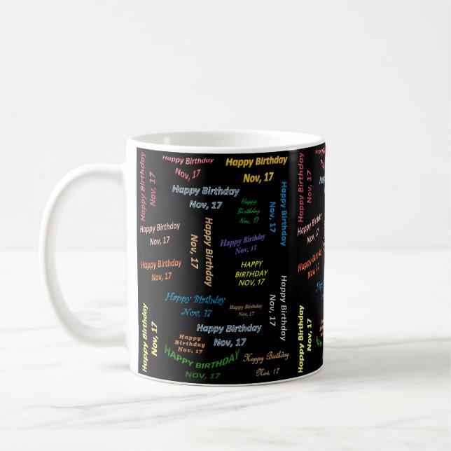Café Caneca de Aniversário, 17 de Novembro (Esquerda)