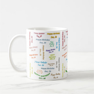 Café Caneca de Aniversário, 26 de Dezembro