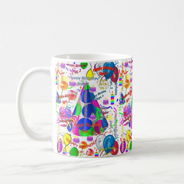 Café Caneca de Aniversário, 2 de Setembro (Esquerda)