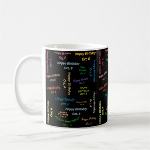 Café Caneca de Aniversário, 6 de Outubro