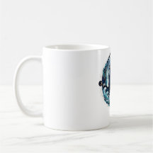 CANECA DE ANIVERSÁRIO DE PEIXES
