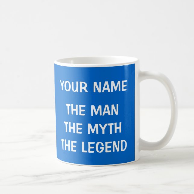 Café Caneca de aniversário específica à idade | A lenda (Direita)