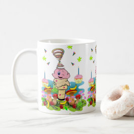 Café Caneca de Aniversário Feliz Gêmeos 