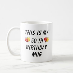 Café Caneca de Aniversário Personalizada, Caneca de Caf