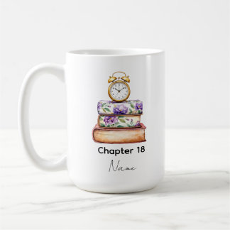 Café Caneca de Aniversário Personalizada Eu Capítulo 18