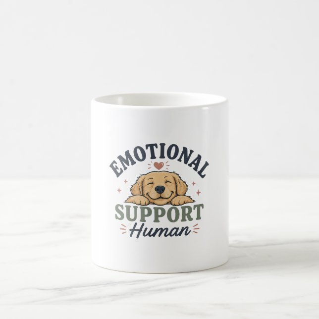 Café Caneca de Apoio Emocional Humano (Centro)