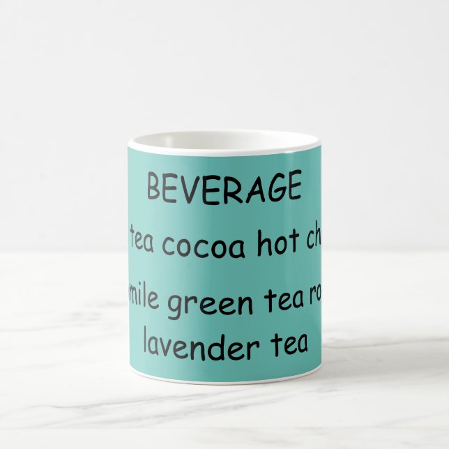 Café Caneca de aqua para todos os tipos de bebidas! (Centro)