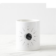 Caneca de Aquarela Celestial - Mono e Prata