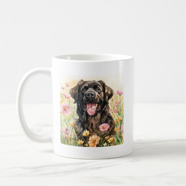 Café Caneca de Aquarela de Terra Nova (Esquerda)