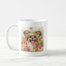 Café Caneca de Aquarela Papillon – Presente para Amante