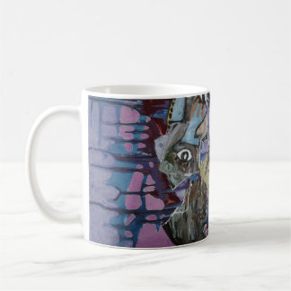 Café Caneca de Arte Abstrata