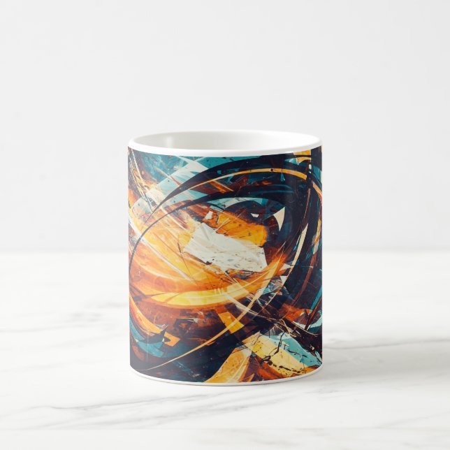 Café Caneca de Arte Abstrata (Centro)