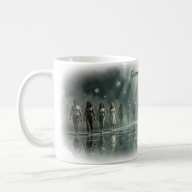 Café Caneca de Arte Come As You Are Misty Reflection (Esquerda)