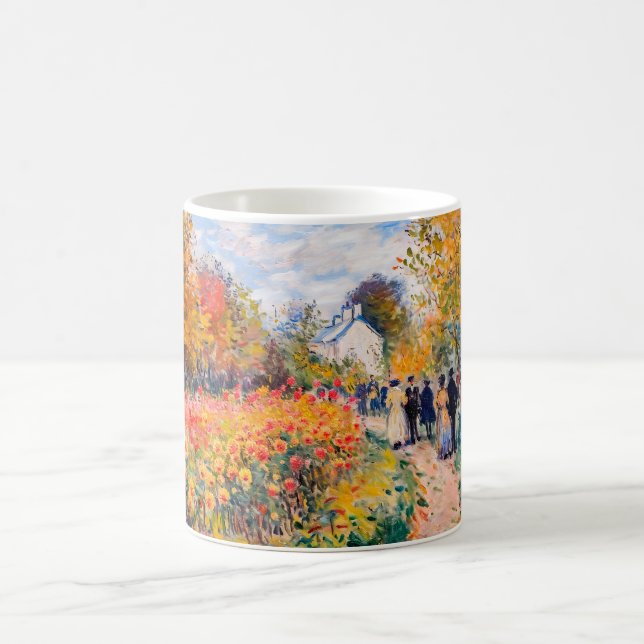 Café Caneca de Arte de Jardim Impressionista Jardim de  (Centro)