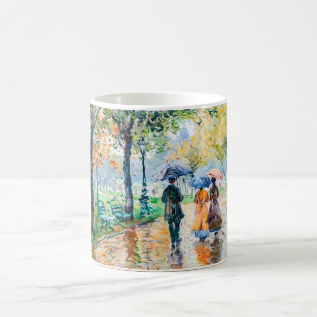 Café Caneca de Arte de Jardim Impressionista Passeio no (Centro)