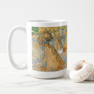 Café Caneca de Arte de Van Gogh Feixes de Trigo