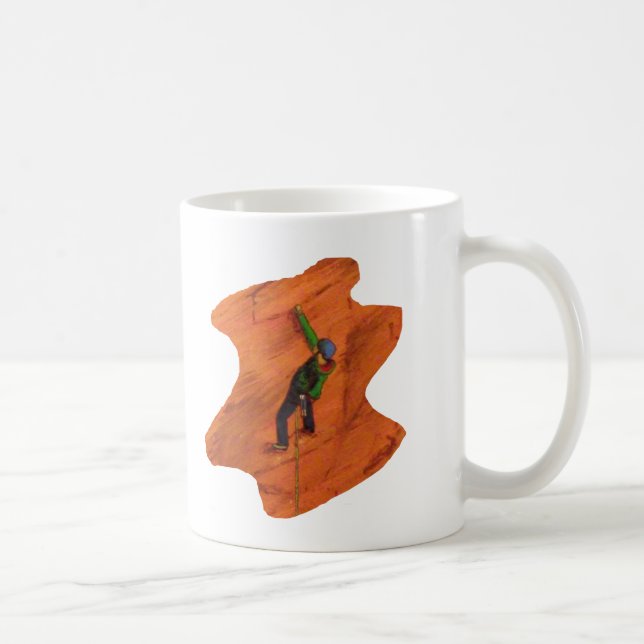 Café Caneca de arte escalada (Direita)