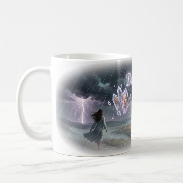 Café Caneca de Arte Tempestade de Sonhos Despertar Inte (Esquerda)
