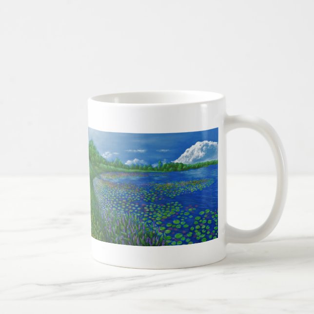 Café Caneca de Artemesia do lago (Direita)
