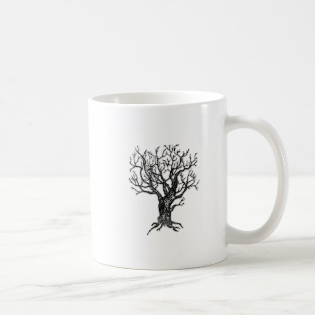 Café Caneca de Árvore de Inverno (Direita)
