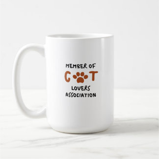 Café Caneca de associação de amantes de gatos