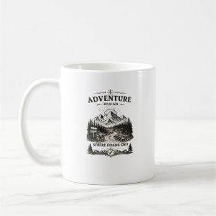 Café Caneca de Aventura de Caminhada e Acampamento