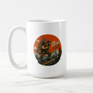 Café Caneca de Aventura de Golfe Vintage Modo Birdie