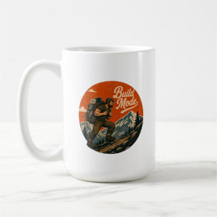 Café Caneca de Aventura de Tecnologia Vintage em Modo d