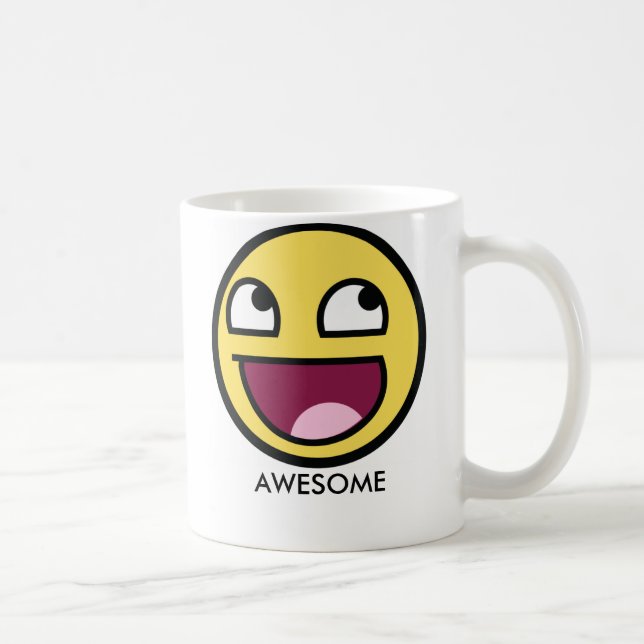 Café Caneca de Awesomeface (Direita)