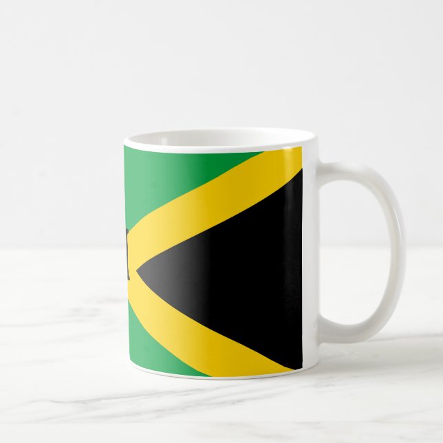 Café caneca de bandeira jamaicana (Direita)
