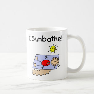 Café Caneca de Banhista Solitária