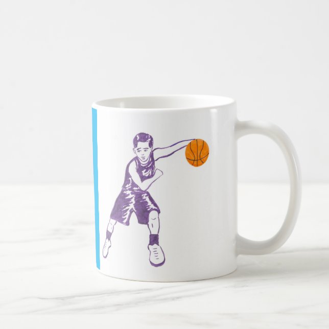 Café Caneca de basquete infantil (Direita)