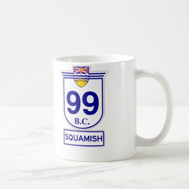 Café Caneca de BC-99 Squamish (Direita)