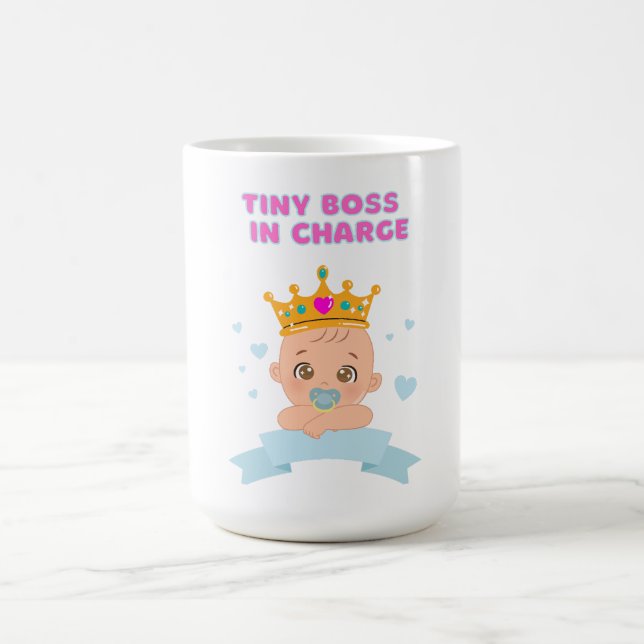 Café Caneca de Bebê Engraçadinho Chefe (Centro)