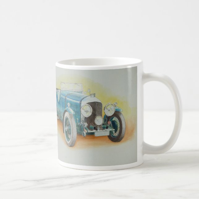Café Caneca de Bentley do vintage (Direita)