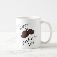 Caneca de Bigode de Desenho Animado Engraçado
