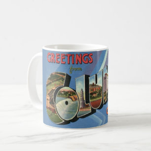 Café Caneca de Boas-Vindas Retro Columbus Ohio
