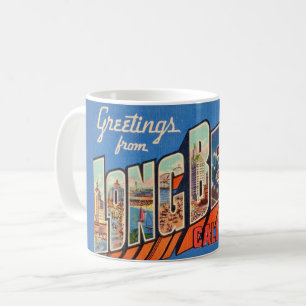 Café Caneca de Boas-Vindas Retro Long Beach, CA