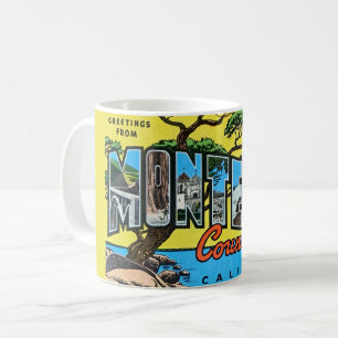 Café Caneca de Boas-Vindas Retro Monterey County CA