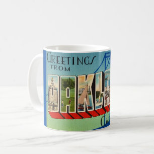 Café Caneca de Boas-Vindas Retro Oakland Califórnia