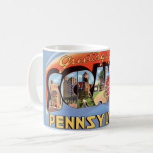 Café Caneca de Boas-Vindas Retro Scranton PA