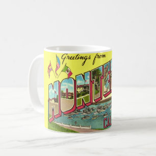 Café Caneca de Boas-Vindas Vintage Monterey CA
