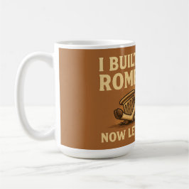 Café Caneca de Bode Eu Construí Roma