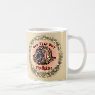 Café Caneca de bombeiro da cidade de Nova York