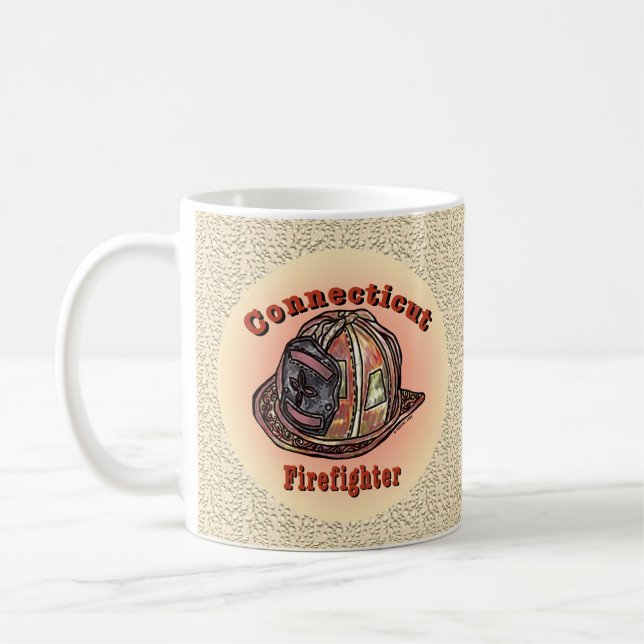 Café caneca de Bombeiro de Connecticut (Esquerda)